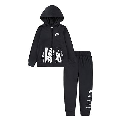 Toddler boy nike zip hoodie & jogger pants set discount