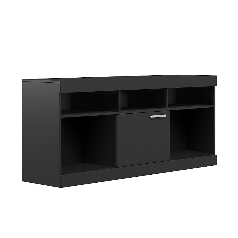 Black TV Stand - Up To 65 TV