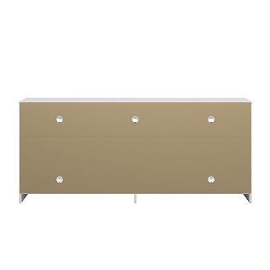 White TV Stand - Up To 65" TV