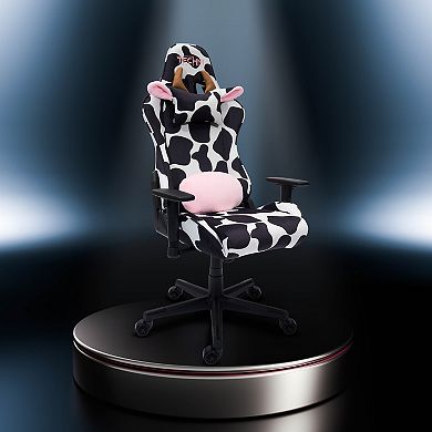 Techni Sport TS85 COW Print LUXX Series Gaming Chair