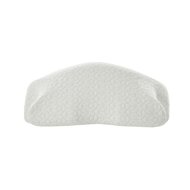 Sleep Philosophy Memory Foam Wedge Pillow - White