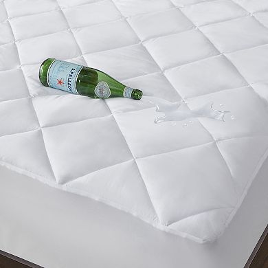Sleep Philosophy Energy Recovery Quilted Top Waterproof Mattress Pad