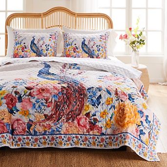 Greenland Home Fashions Huntington Quilt Set with Shams