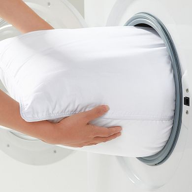 Serta® Simply Clean 2-Pack Antimicrobial Medium Density Pillow