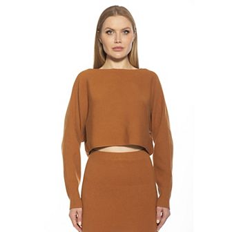 Women's ALEXIA ADMOR Ribbed Knit Dolman Sleeve Top