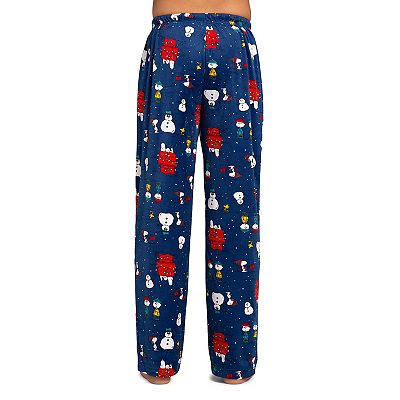 Men s Peanuts Snowman Snoopy Sleep Pants