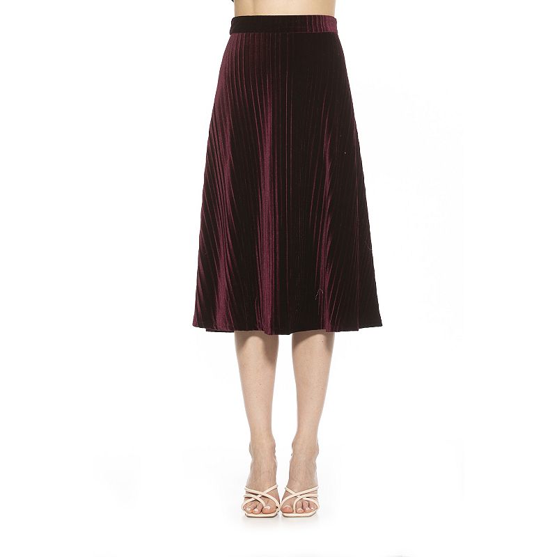 Pleated midi hotsell skirt kohls