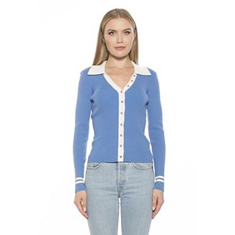 Women's ALEXIA ADMOR Charlie Collared Button Down Cardigan