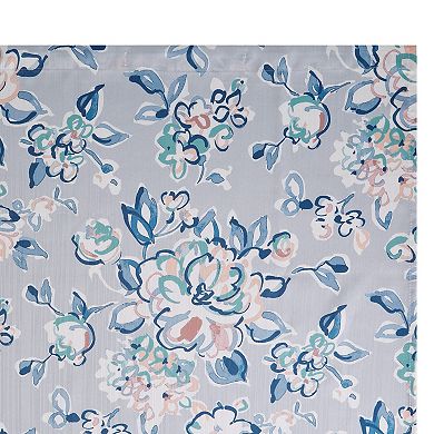 Jade + Oake Sweet Floral Shower Curtain & Hook Set