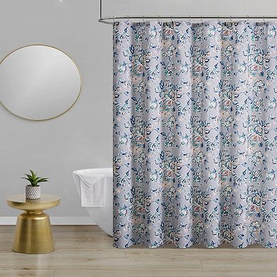 Jade + Oake Sweet Floral Shower Curtain & Hook Set