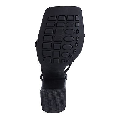 London Rag Women's Lace-Up Dress Sandals