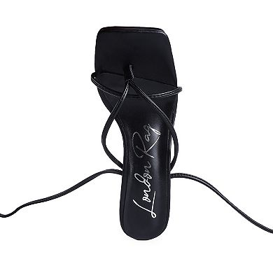 London Rag Women's Lace-Up Dress Sandals