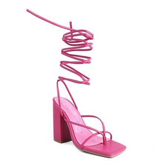 London Rag Women's Lace-Up Dress Sandals