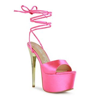 London Rag Passion Fruit Women's Platform Sandals