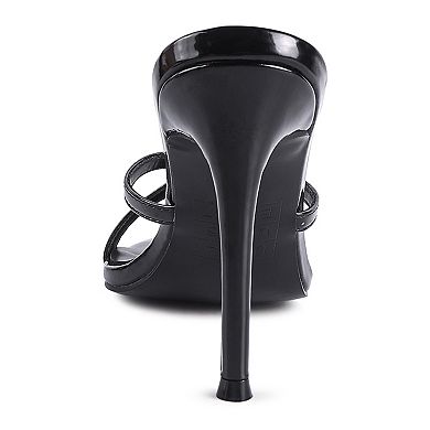 London Rag Spellbound Women's High Heeled Pointed Toe Sandal