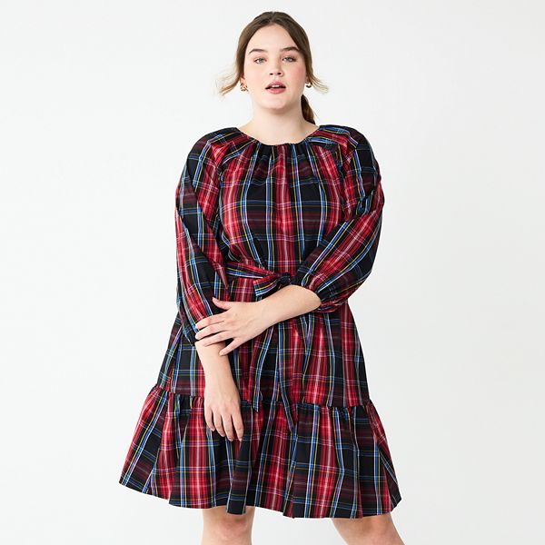 Kohls hotsell plaid dress