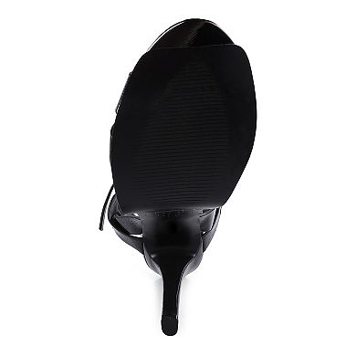 London Rag Social Fly Ultra High Heel Women's Dress Sandals