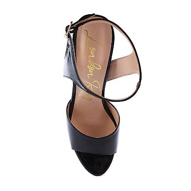 London Rag Bewitch High Heeled Women's Ankle Strap Sandals