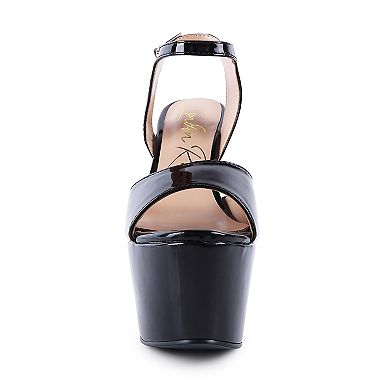 London Rag Bewitch High Heeled Women's Ankle Strap Sandals