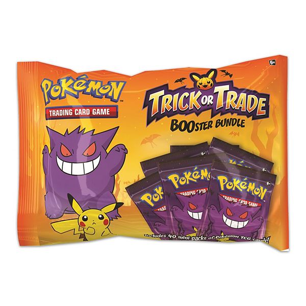 Pokmon Trick or Trade Halloween Treat Booster Pack Card Bundle