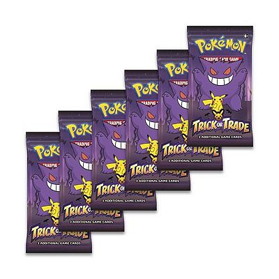 Pokémon Trick or Trade Halloween Treat Booster Pack Card Bundle