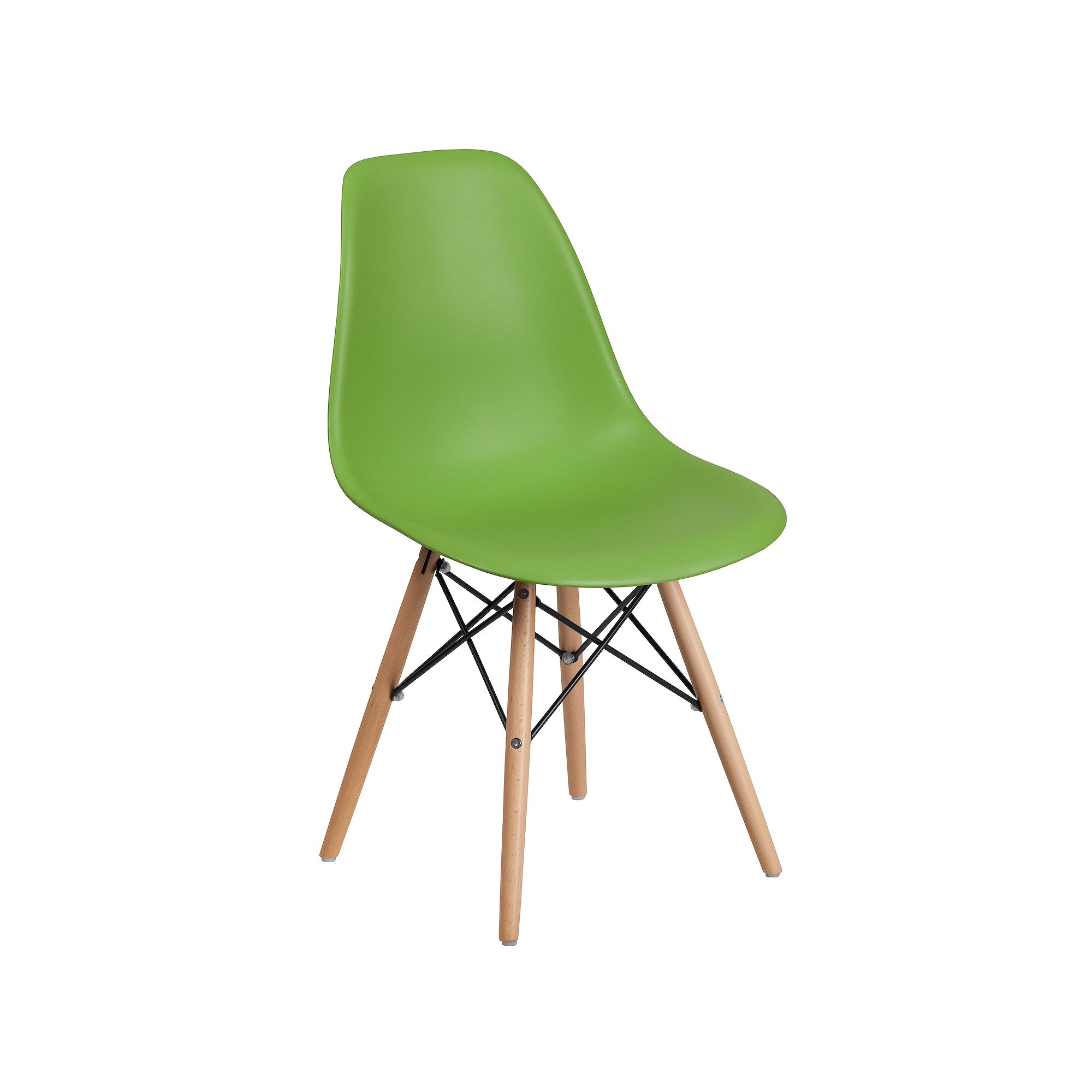 Flash Furniture Elon Molded Dining Chair, Green