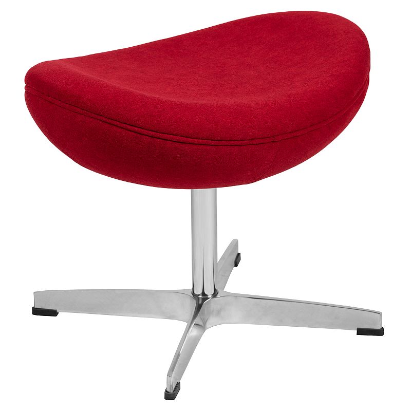 83392974 Flash Furniture Saddle Wing Ottoman, Red sku 83392974