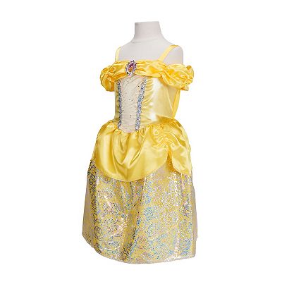 open lace back dress Disney Princess Belle Majestic Dress with Bracelet and Gloves Size 4-6 – I  Love Characters main image 0
