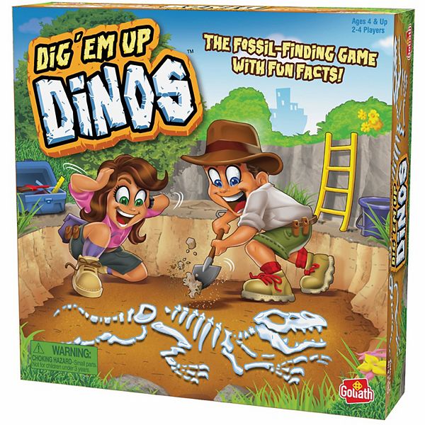 Dig' Em Up Dinos Board Game