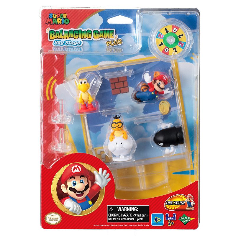 Epoch Games Super Mario Balancing Games Plus Tabletop Skill Game with Colle