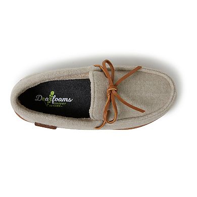 Dearfoams Wilmington Wool Blend Women's Moccasin Slippers