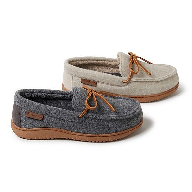 Dearfoams Wilmington Wool Blend Women's Moccasin Slippers