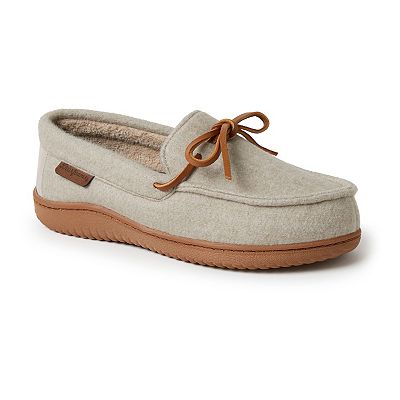 Dearfoams Wilmington Wool Blend Women s Moccasin Slippers