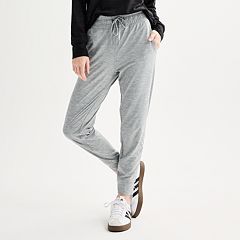Women's Mid-Rise Straight Authentic Fleece Sweatpants - C9 Champion Heather  Gray L, Size: Large, Grey Gray, by C9 Champion