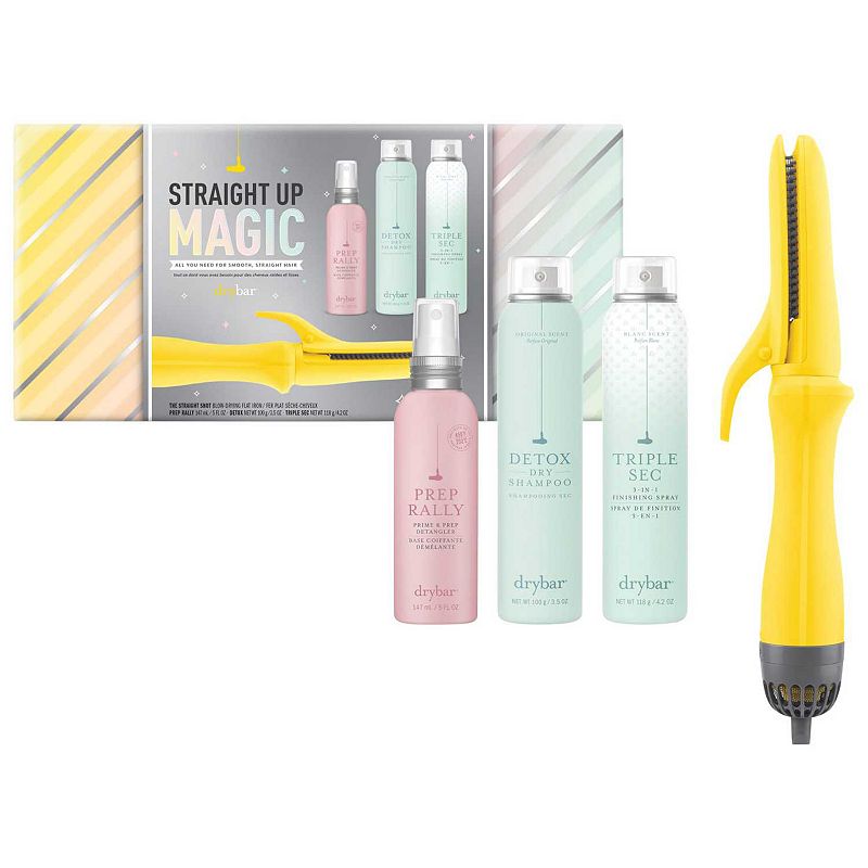 The Straight Shot Blow-Drying Flat Iron Hair Set, Multicolor