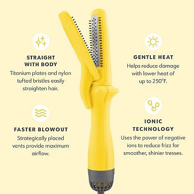 The Straight Shot Blow-Drying Flat Iron Hair Set