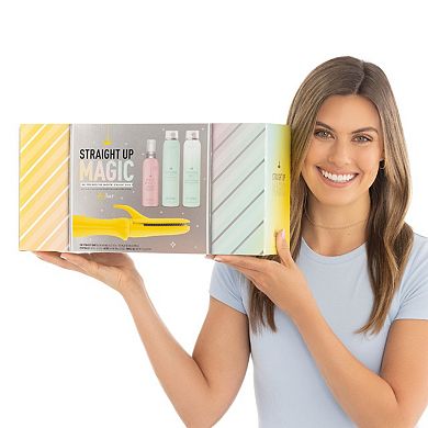 The Straight Shot Blow-Drying Flat Iron Hair Set