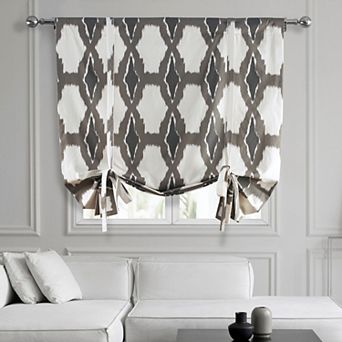 EFF Sorong Printed Cotton Tie-Up Window Shade, 46" X 63"