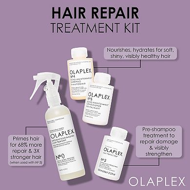 Hair Repair Treatment Set, No. 3, No. 0, No. 4 & No.5