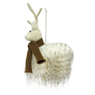 St. Nicholas Square® Furry Winter Deer Christmas Ornament