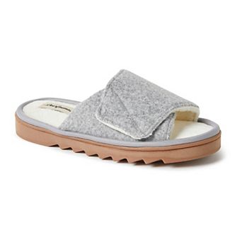 Dearfoams Norma Wool Blend Women's Slide Slippers