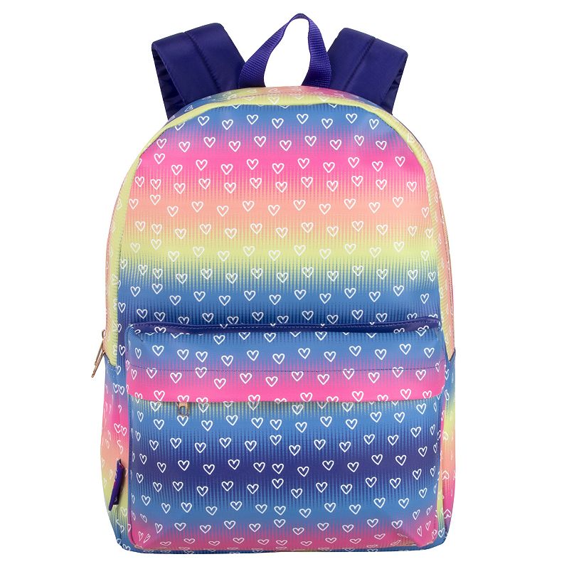 Delias Bright Ombre Vinyl Backpack, Multicolor
