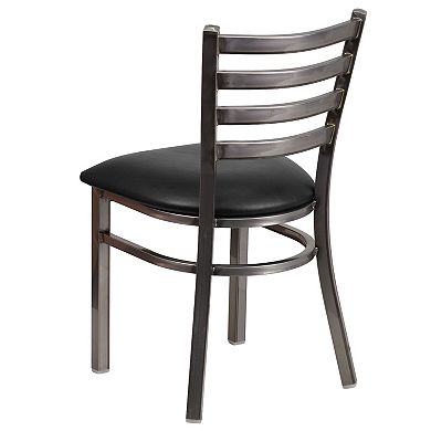 Flash Furniture Hercules Series Ladder-Back Metal Restaurant Chair