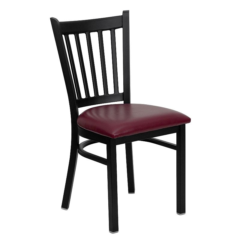 Flash Furniture Hercules Series Metal Restaurant Chair, Red