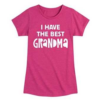 Girls 7-16 I Have The Best Grandma Graphic Tee