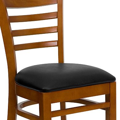 Flash Furniture HERCULES Series Ladder Back Wood Restaurant Chair