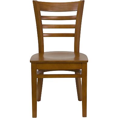 Flash Furniture HERCULES Series Ladder Back Wood Restaurant Chair