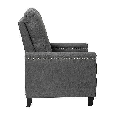 Flash Furniture Carson Transitional Push-Back Recliner Chair