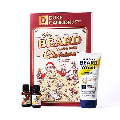 Duke Cannon Supply Co. The Beard that Stole Christmas Beard Gift Set