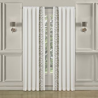 Royal Court 84" Laurel Two Window Curtain Panels